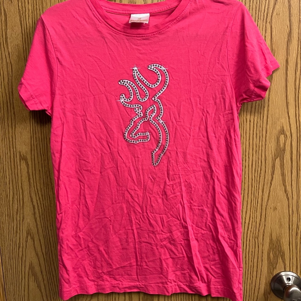 Browning pink ladies tshirt